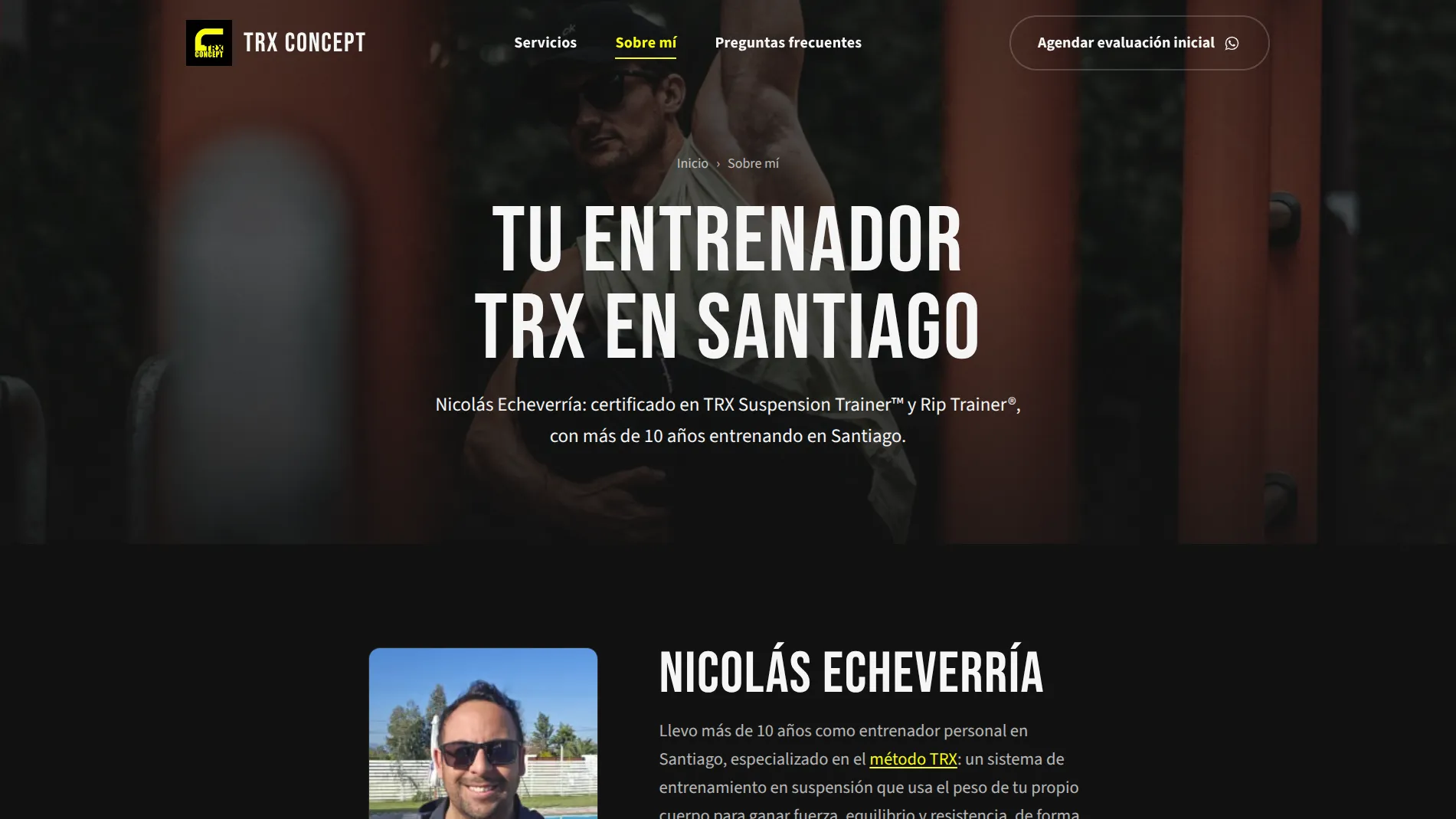 Captura de trxconcept.cl